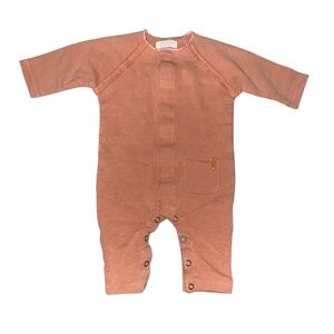 Nixnut Coral European Button Down One Piece